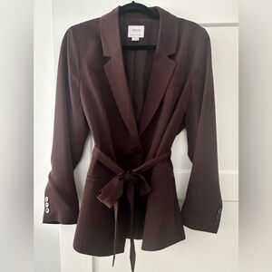 Seraphine Maternity Brown Women's Blazer